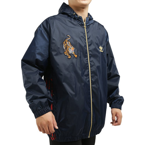 Adidas/阿迪达斯正品 男子HOODED JACKET运动茄克外套 GC8690 - 图2