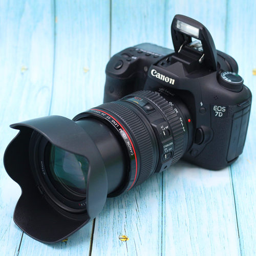 佳能EOS 7D专业高清数码单反相机中高端新款旅游套机7D270D60D5D2 - 图1