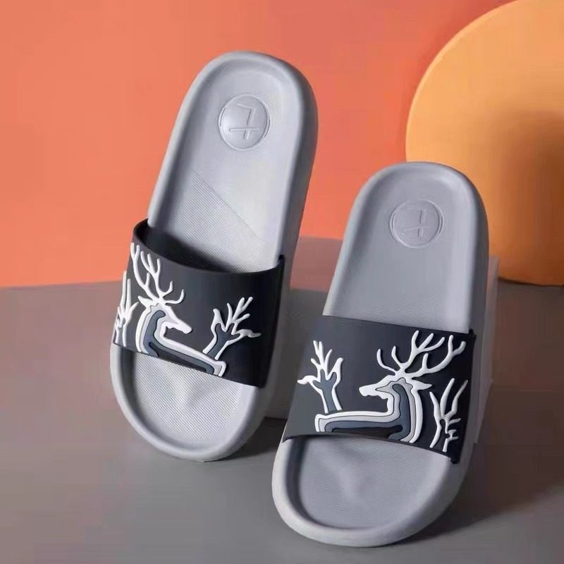 凉拖新款一鹿星河男女拖厚底外穿时尚可爱浴室EVA加厚底网红,淘宝优惠券,粉丝福利购,淘宝优惠卷