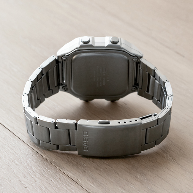 卡西欧手表男CASIO AE-1200WHD-1A 钢带复古多功能防水学生电子表 - 图2