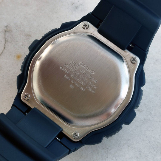 卡西欧手表男CASIO AE-2000W-1A 复古多功能运动游泳级防水电子表