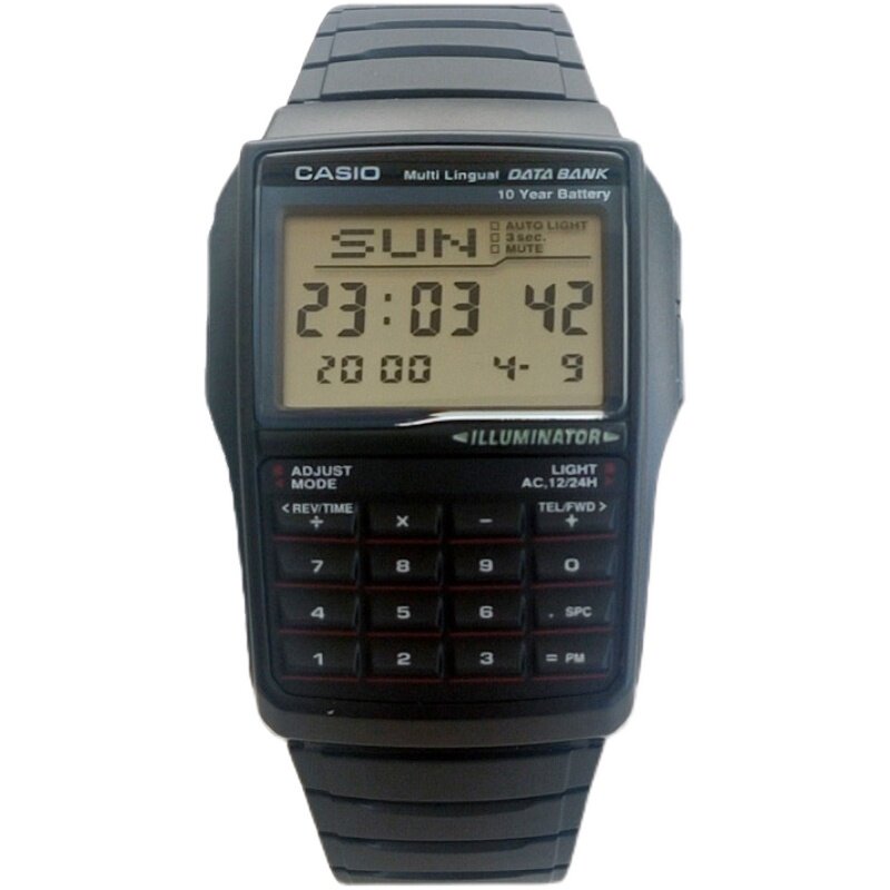 waterproof calculator watch