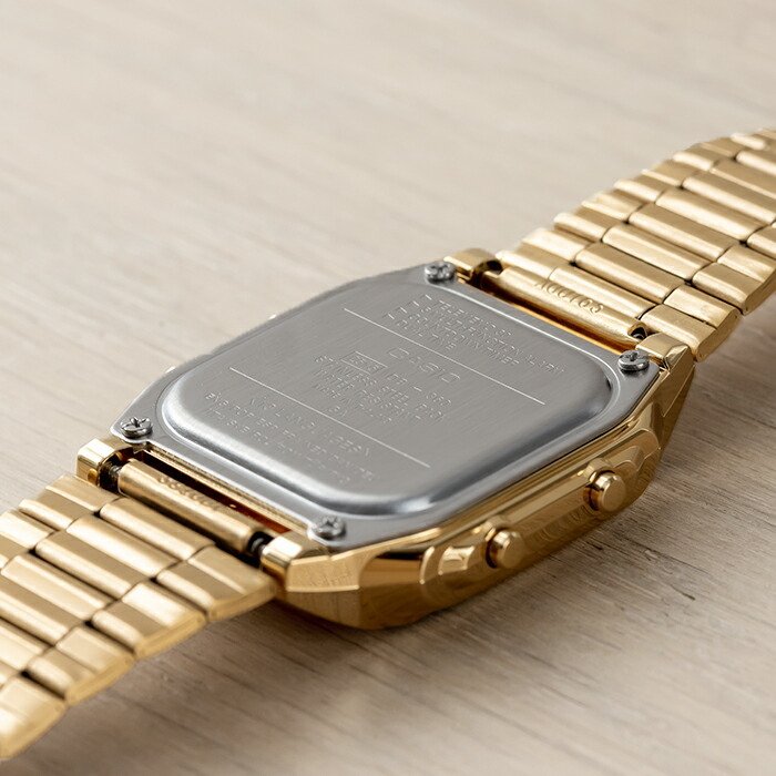 卡西欧手表CASIO DB-360G-9A 头文字D大方块金表户防水方形电子表 - 图1