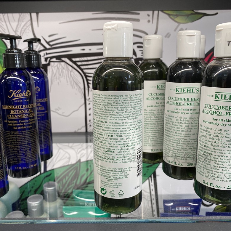 法国直邮 Kiehl's科颜氏黄瓜植物精华爽肤水250ml 500ml 清爽保湿