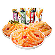 好巴食低脂魔芋爽素毛肚四川辣条解馋辣卤