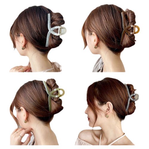 抓夹女大号鲨鱼夹高级感后脑勺发夹发抓头发夹子头饰发卡2023新款 - 图3