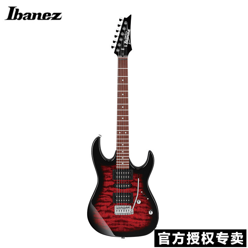 ibanez依班娜grx70qa单摇电吉他 ibanez红旗吉他-电吉他