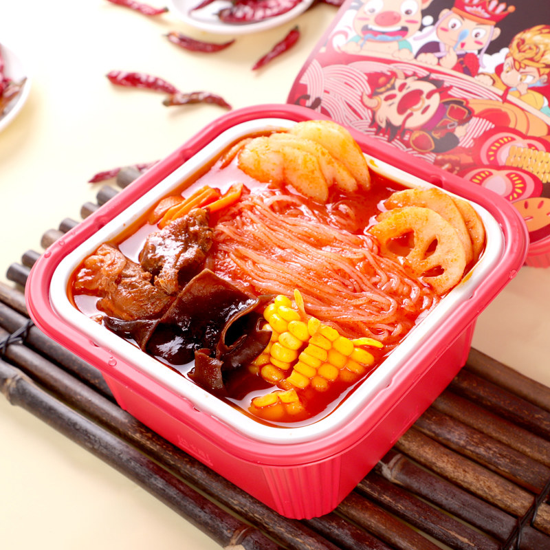 椒吱肉多多自热小火锅速食即食火锅 川蜀老味道食品即食火锅