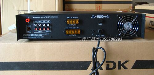 180w 定压功放 USB 四分区 合并式功放 校园 公共广播功放180w - 图0