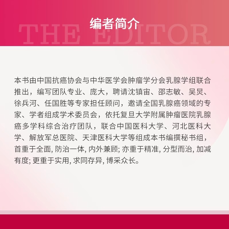 中国抗癌协会与中华医学会肿瘤学分会乳腺癌诊治指南与规范:2024年版精要本 乳腺癌诊治 复旦大学出版社9787309172683 - 图2