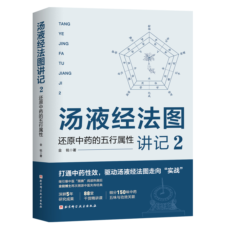 2册 汤液经法图讲记1+ 2 解构经方时方的底层逻辑 还原中药的五行属性 中医组方经方汤液经辅行决伤寒论入门 汤液经法汤液经解 - 图1