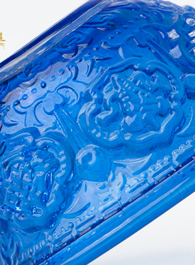 琉璃佛前八供杯净水财神观音摆件