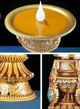 树脂长明灯电子酥油灯LED