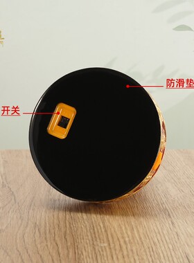 可充电防滑民族风锌合金桌面摆件