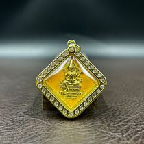 TaiTibetan loft Thailands Buddhist brand on four sides Thailands Buddhist brand Thai temple guard Please sign up for a pendant necklace for men and women