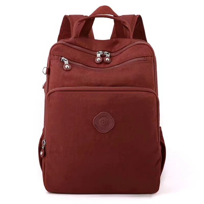 博卜新款双肩包男女通用背包轻便多层学生电脑书包休闲尼龙旅行包,淘宝优惠券,粉丝福利购,淘宝优惠卷