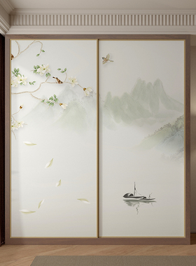 自粘衣柜贴防水防潮衣柜门贴纸