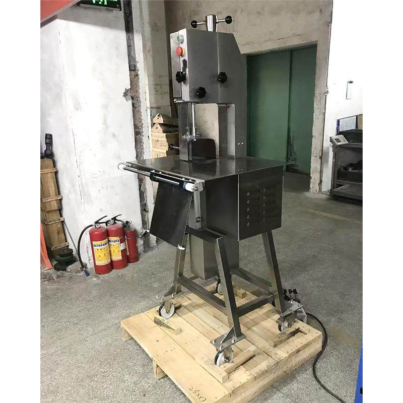 大型商用全自动锯骨机 切排骨切牛排机 切鱼机 切火腿 猪脚冻肉机 - 图1