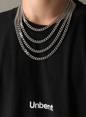 SAZ嘻哈不掉色古巴项链