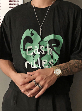 saz原创新品欧美钛钢吊坠项链男