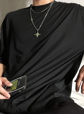 潮流甜酷原创设计宇宙星球项链