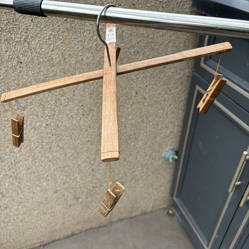 家用大号碳化竹裤架加厚夹子防虫防霉衣架床单晾晒折叠十字竹晒架,淘宝优惠券,粉丝福利购,淘宝优惠卷