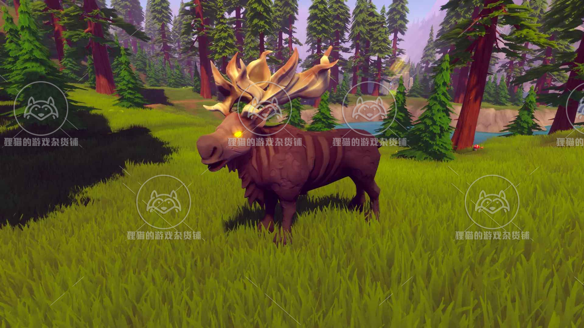 Unity Stylized Moose - RPG Forest Animal 1.0 - 图3