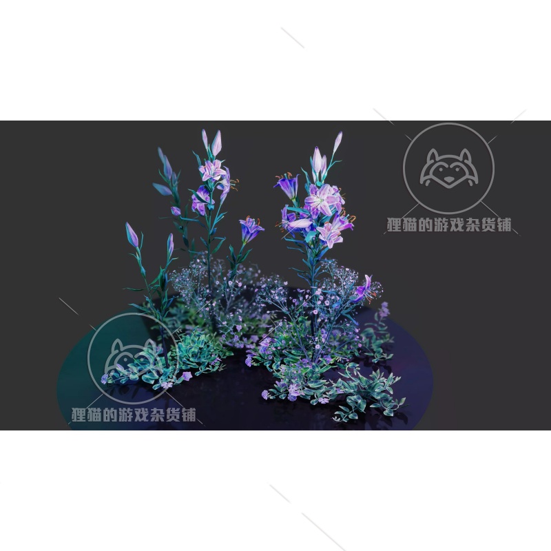 Unity Flowers Lilies Vincas and Babys breath 百合长春花 1.0 - 图3