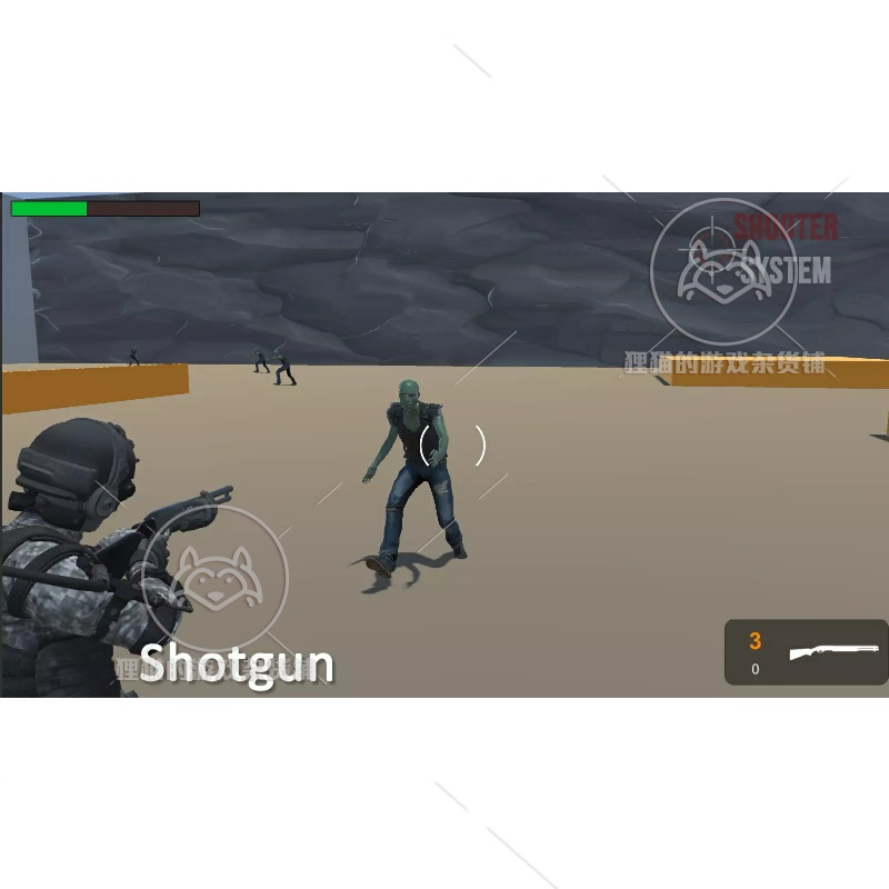 Unity Shooter System 第三人称射击游戏项目源码 2.11 - 图3