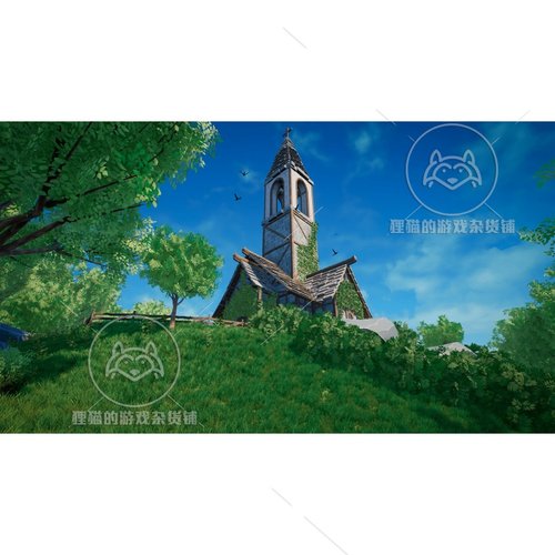 虚幻UE4UE5 Modular Medieval Village Fantasy Village 中世村庄 - 图0