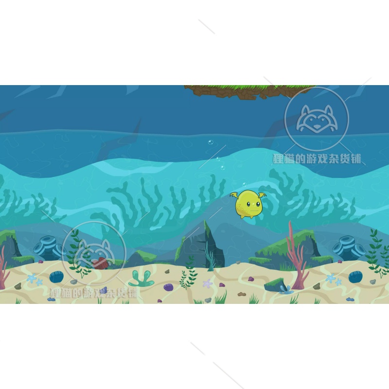 Unity Game 2D Water Kit 2D水流液体系统 1.4.8-图2