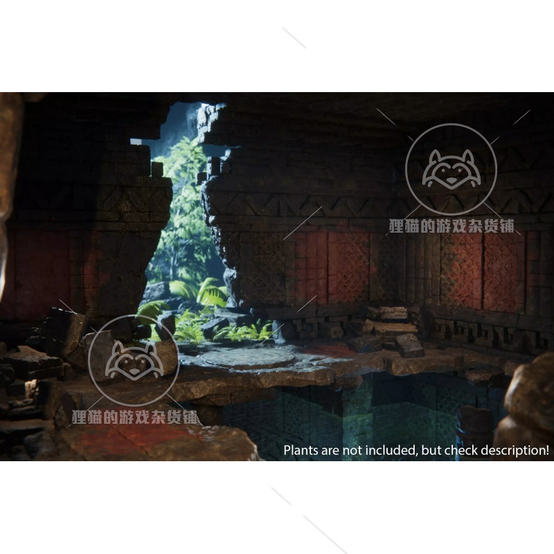 Unity Deadly Dungeon Mayan Ruins 致命地牢玛雅遗迹场景 1.0.1 - 图0