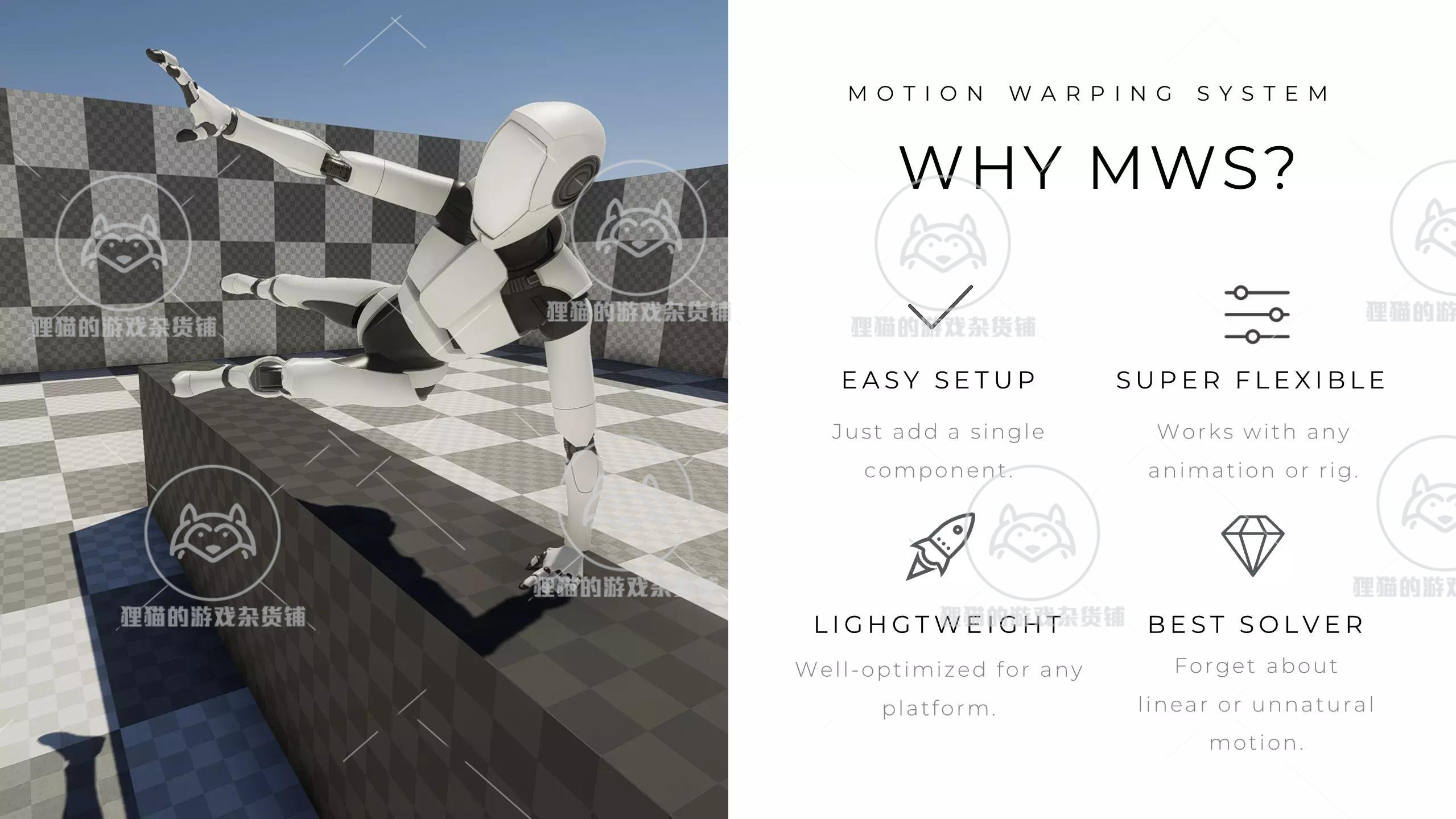 Unity Motion Warping Climb Interact 2.1.0 包更新 动画插件 - 图0