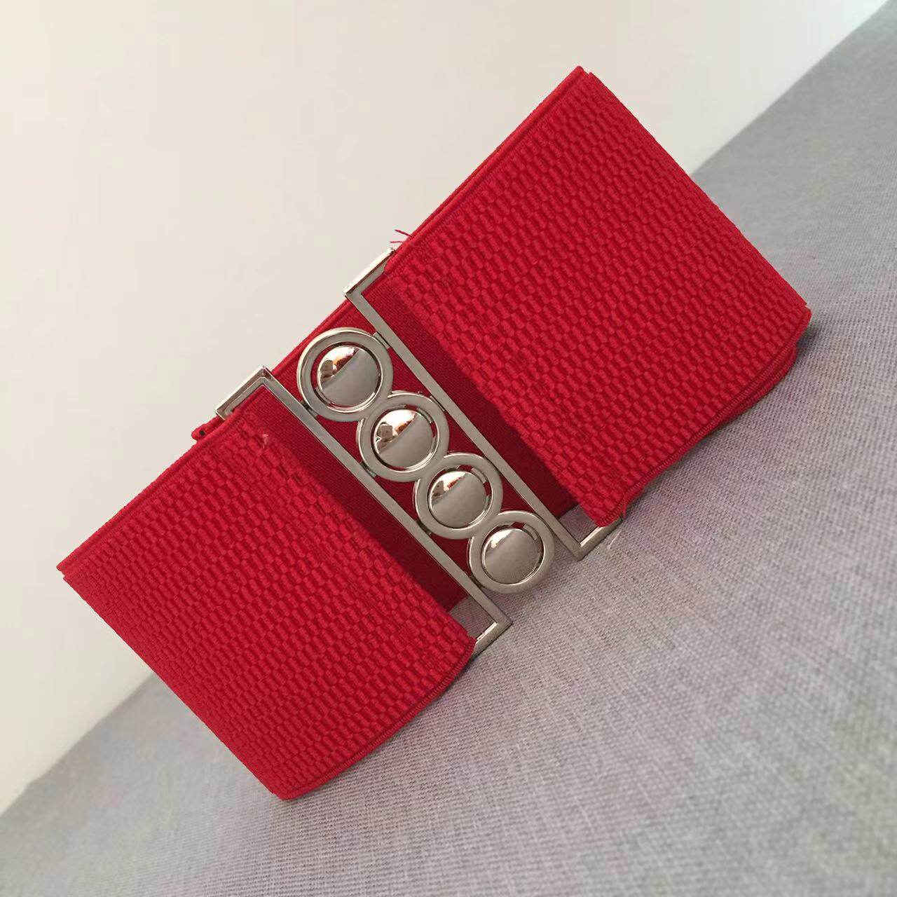 韩版女装配饰裙子松紧腰封宽窄弹力皮带细腰带女士腰带