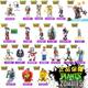 Plants vs. Zombies toys complete set single piranha banana rocket corn cannon carrot giant zombie