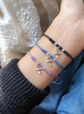 像鸟飞向你的山学生闺蜜手链