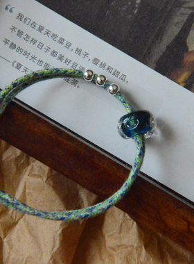 梦幻星空手工琉璃手链