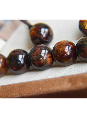 很梦幻的天然彼得石项链