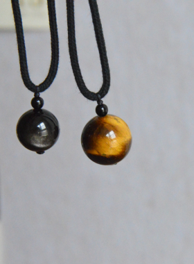 天然石百搭情侣款项链