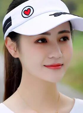 帽子女款空顶帽太阳帽运