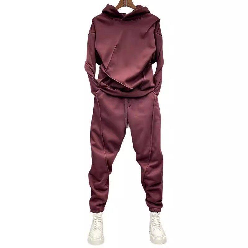 仓树一石潮流春秋冬本命年休闲运动套装男卫衣卫裤情侣百搭两件套,淘宝优惠券,粉丝福利购,淘宝优惠卷