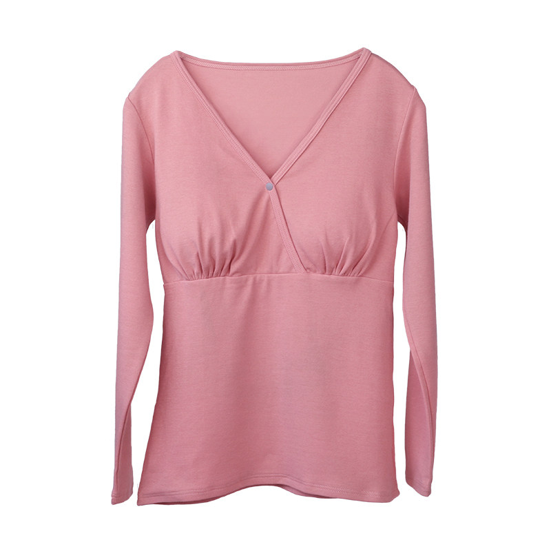 纯棉加厚大码哺乳打底衫喂奶上衣月子服家居睡衣孕妇秋衣秋裤套装,淘宝优惠券,粉丝福利购,淘宝优惠卷