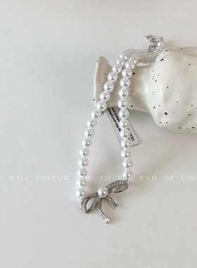 韩国东大门同款珍珠项链