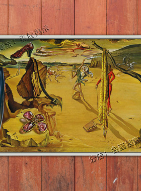 Romeo and Juliet Backdrops wing flats 达利舞台剧装饰画壁画