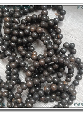 褐色玄黄女士情侣配饰手串