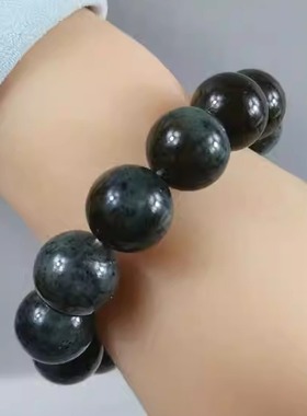 缘缘玉和田玉青花墨玉手串手链