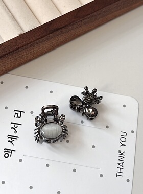 精致小巧刘海夹小抓夹发爪高级感