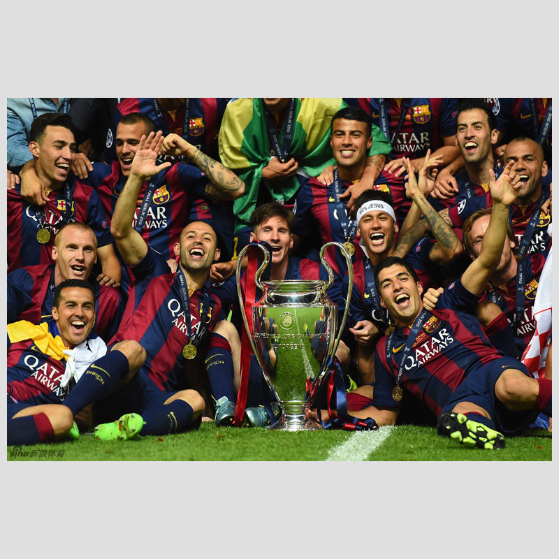 MSN巴萨球星海报梅西内马尔苏亚雷斯足球明星宿舍墙贴挂图装饰画,淘宝优惠券,粉丝福利购,淘宝优惠卷