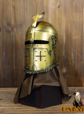 工艺头盔模型仿古风欧式装饰品