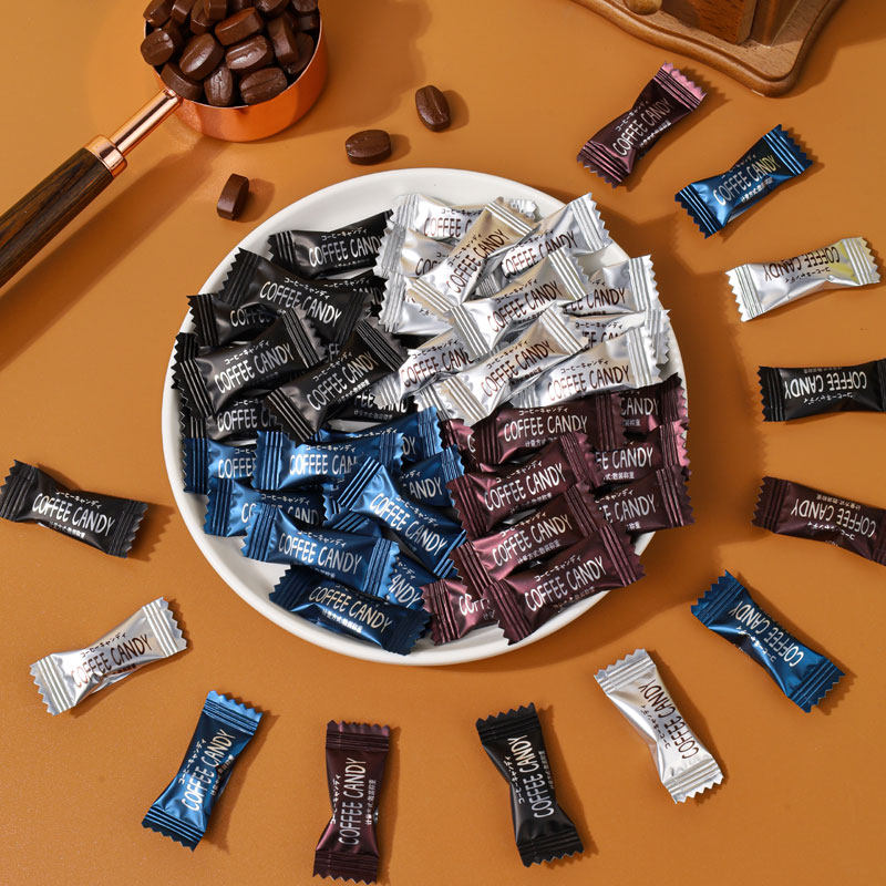【4种口味混合装】嚼着吃提神咖啡糖咖啡豆糖恢复能量学生上班族,淘宝优惠券,粉丝福利购,淘宝优惠卷